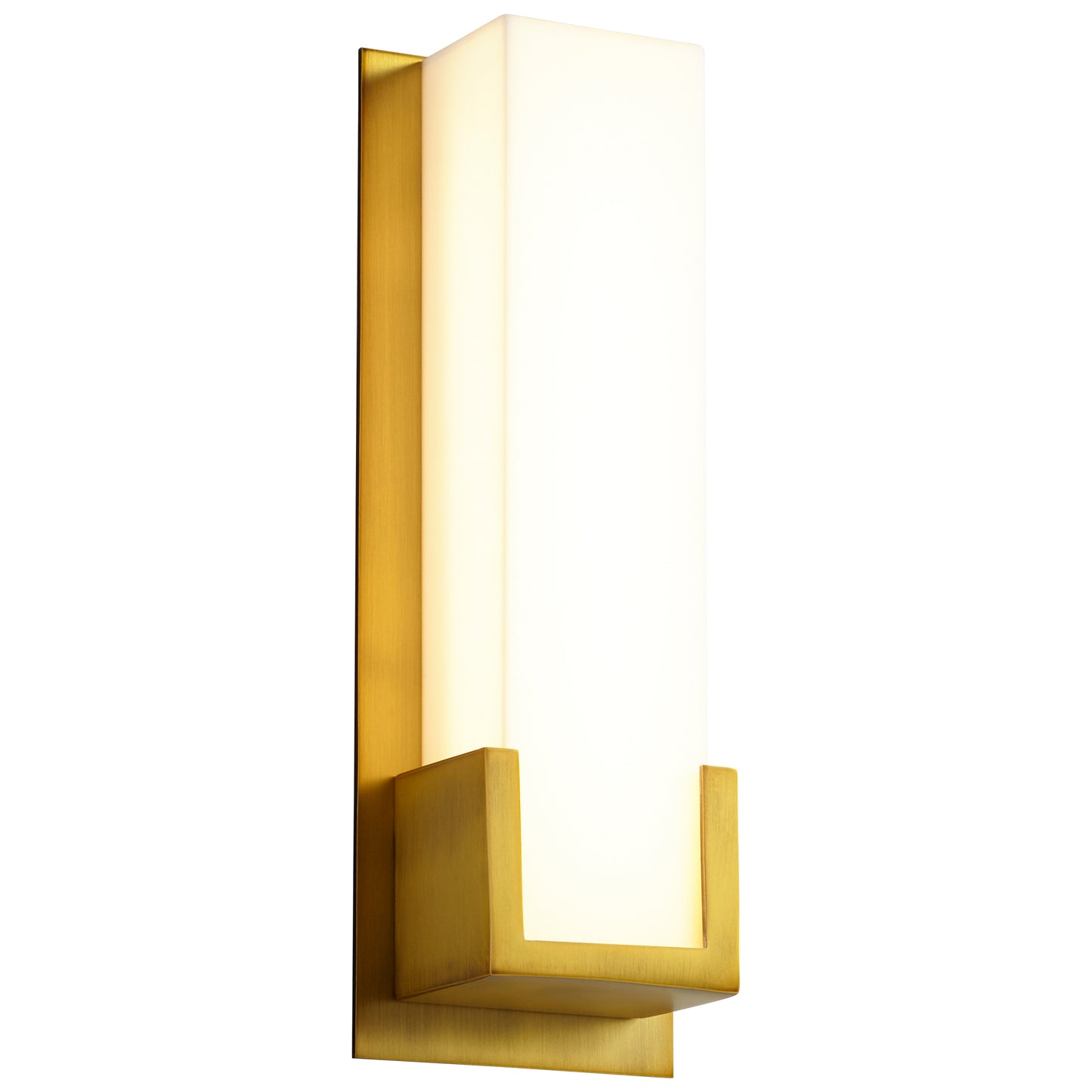 Oxygen Lighting Orion Sconce in Aged Brass 3-540-40