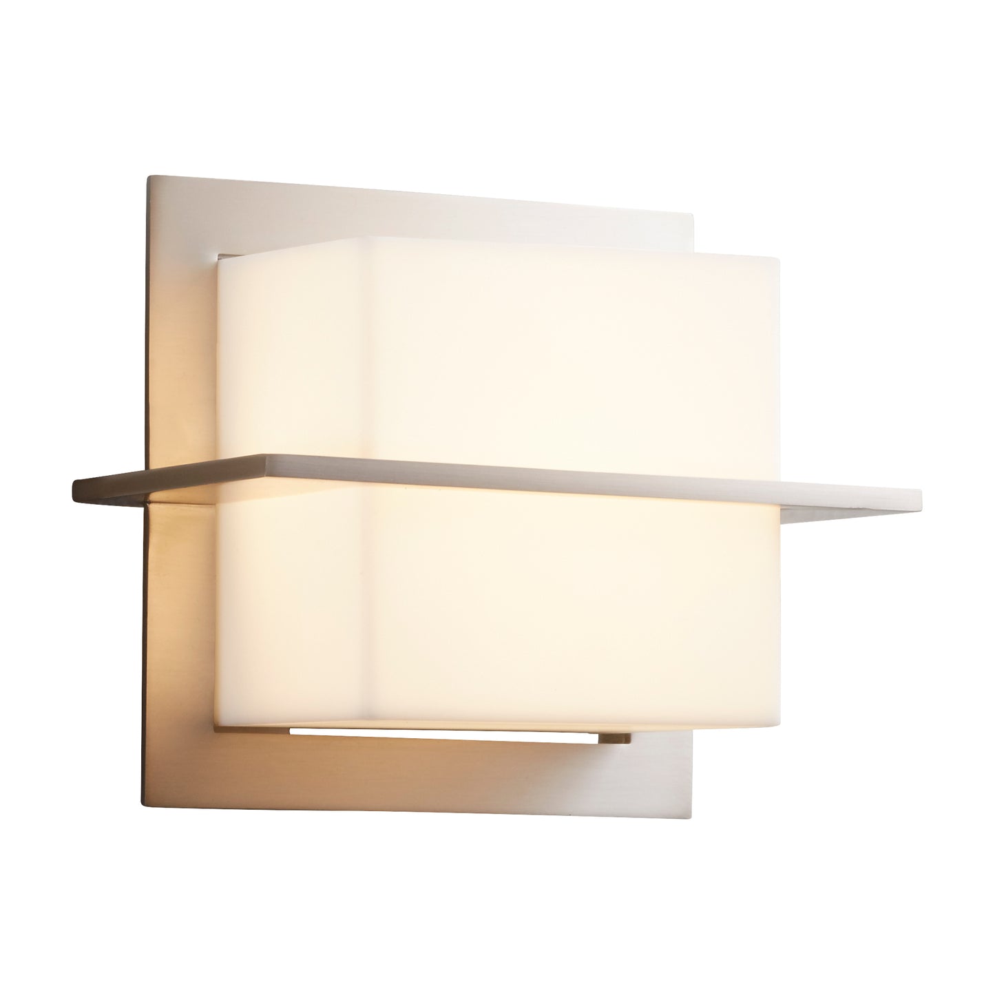 Oxygen Lighting Metrix Sconce in Satin Nickel 3-541-24