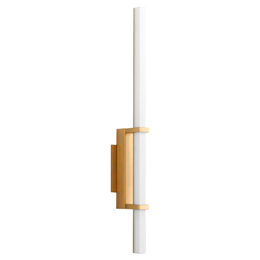 Oxygen Lighting Wand Sconce in Aged Brass 3-55-40