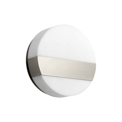 Oxygen Lighting Aurora Sconce in Satin Nickel 3-551-24