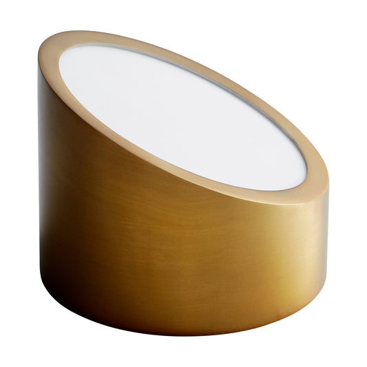 Oxygen Lighting Zeepers Sconce in Aged Brass 3-560-40