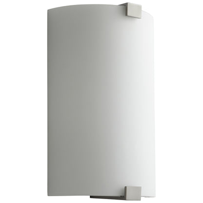 Oxygen Lighting Siren Sconce in Satin Nickel 3-563-124