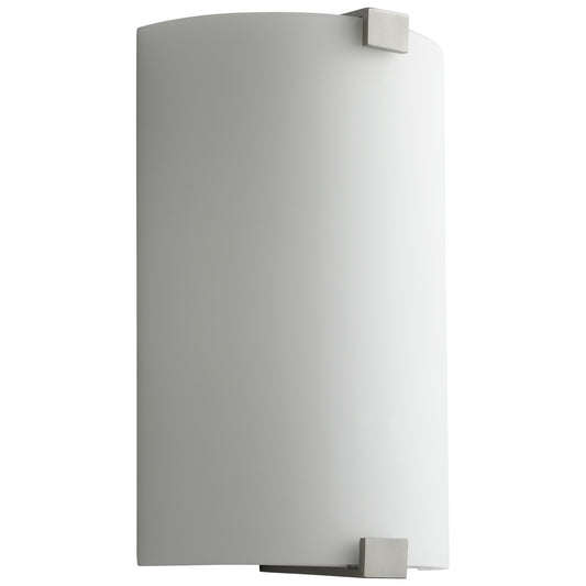 Oxygen Lighting Siren Sconce in Satin Nickel 3-563-124