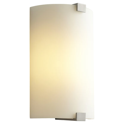 Oxygen Lighting Siren Sconce in Satin Nickel 3-563-124