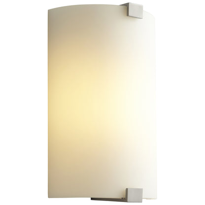 Oxygen Lighting Siren Sconce in Satin Nickel 3-563-124