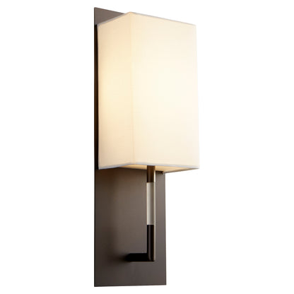 Oxygen Lighting Epoch Sconce in w/ White Linen 3-564-122