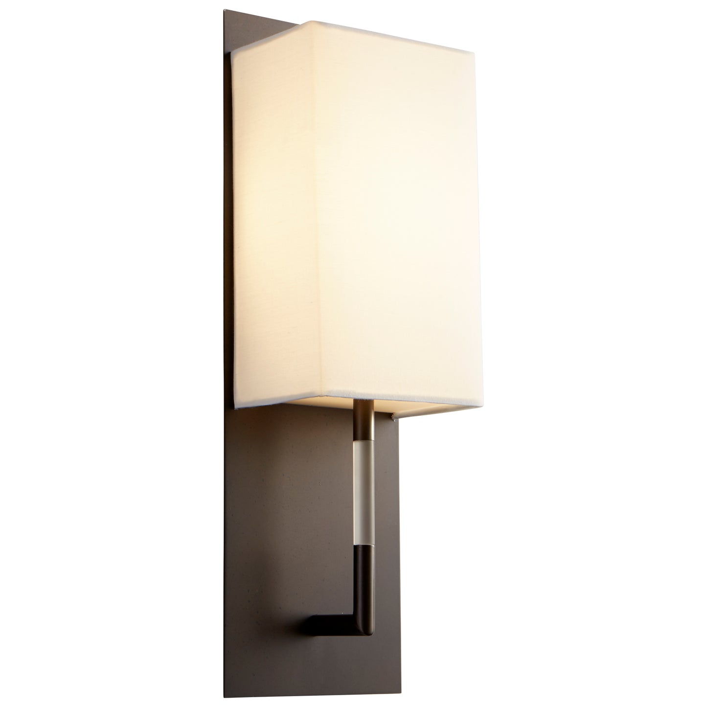 Oxygen Lighting Epoch Sconce in w/ White Linen 3-564-122