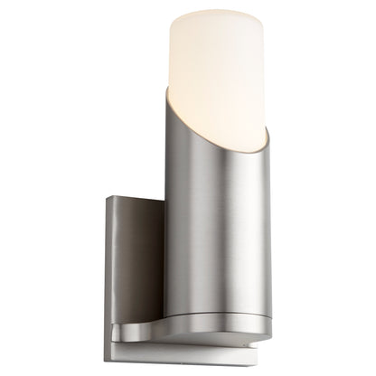 Oxygen Lighting Ellipse Sconce in Satin Nickel 3-567-124