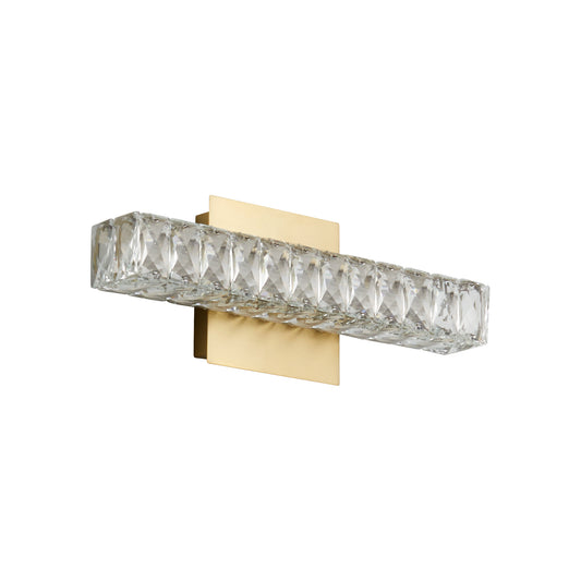 Oxygen Lighting Elan Sconce in Aged Brass 3-572-40