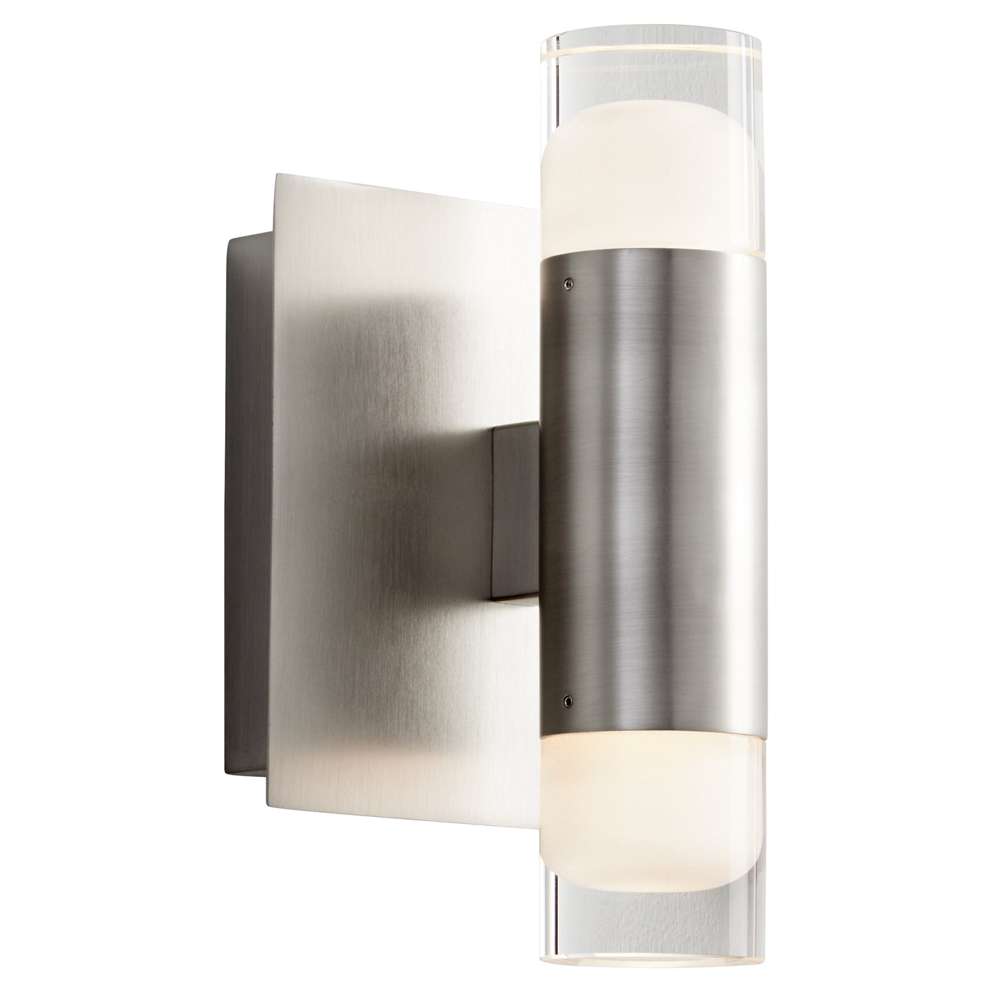 Oxygen Lighting Alarum Sconce in Satin Nickel 3-594-24