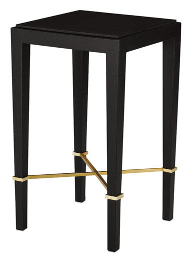 Currey & Co. Verona Black Drinks Table 3000-0034