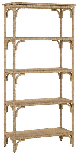 Currey & Co. Olisa Rope Etagere 3000-0086