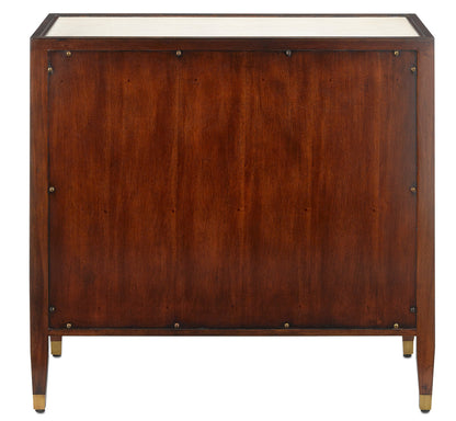 Currey & Co. Evie Shagreen Chest 3000-0141