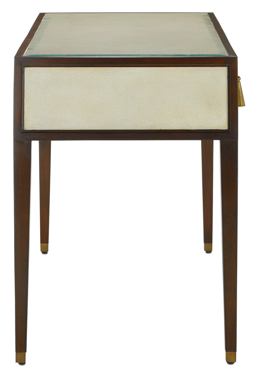 Currey & Co. Evie Shagreen Desk 3000-0157