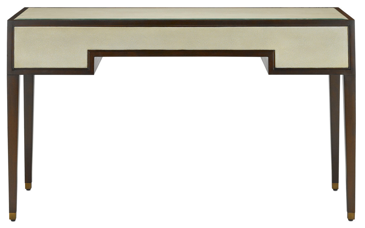 Currey & Co. Evie Shagreen Desk 3000-0157