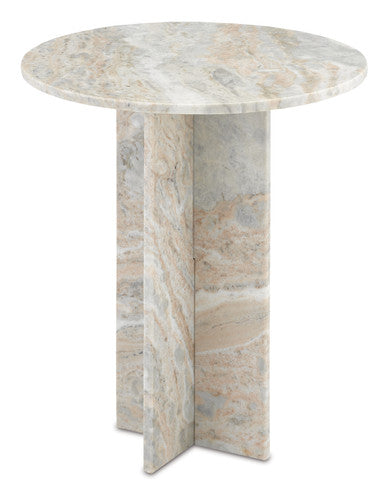 Currey & Co. Harmon Toronto Marble Accent Table 3000-0183