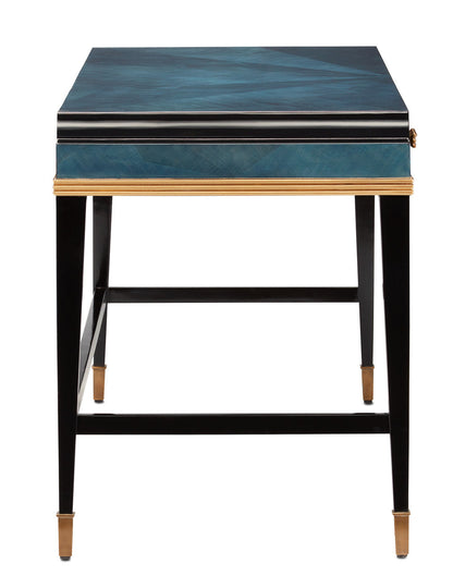 Currey & Co. Kallista Large Blue Desk 3000-0208