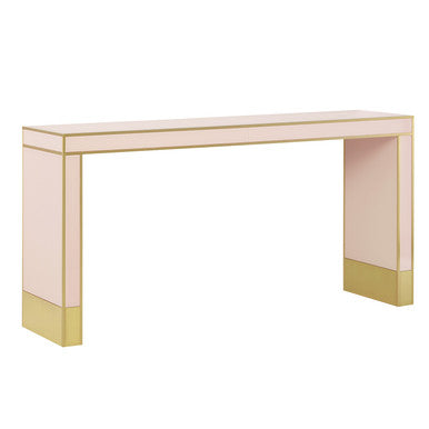 Currey & Co. Arden Pink Console Table 3000-0210