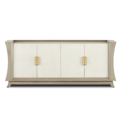 Currey & Co. Koji Cream Credenza 3000-0212