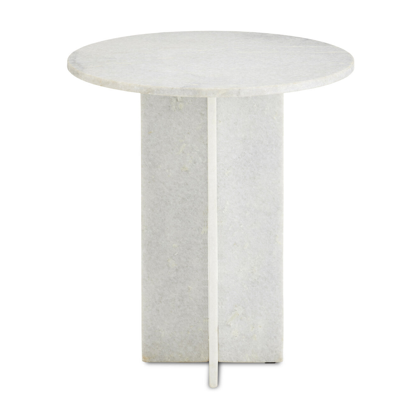 Currey & Co. Harmon White Accent Table 3000-0222