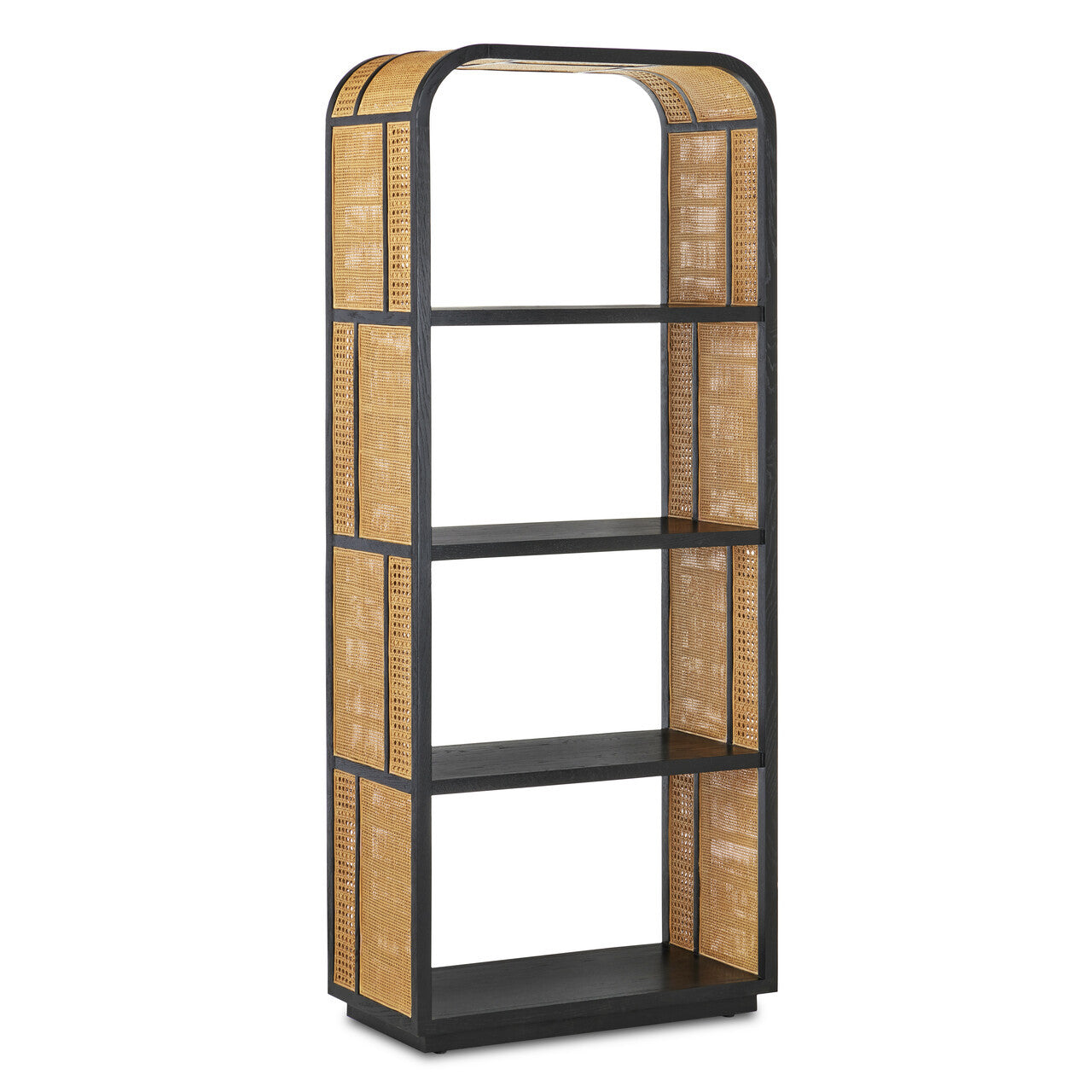 Currey & Co. Anisa Black Etagere 3000-0229