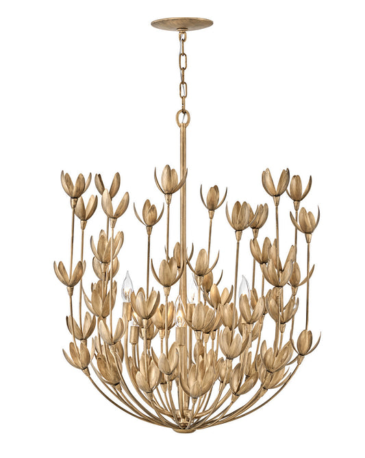 Hinkley Lighting Flora Large Multi Tier Burnished Gold 30016BNG