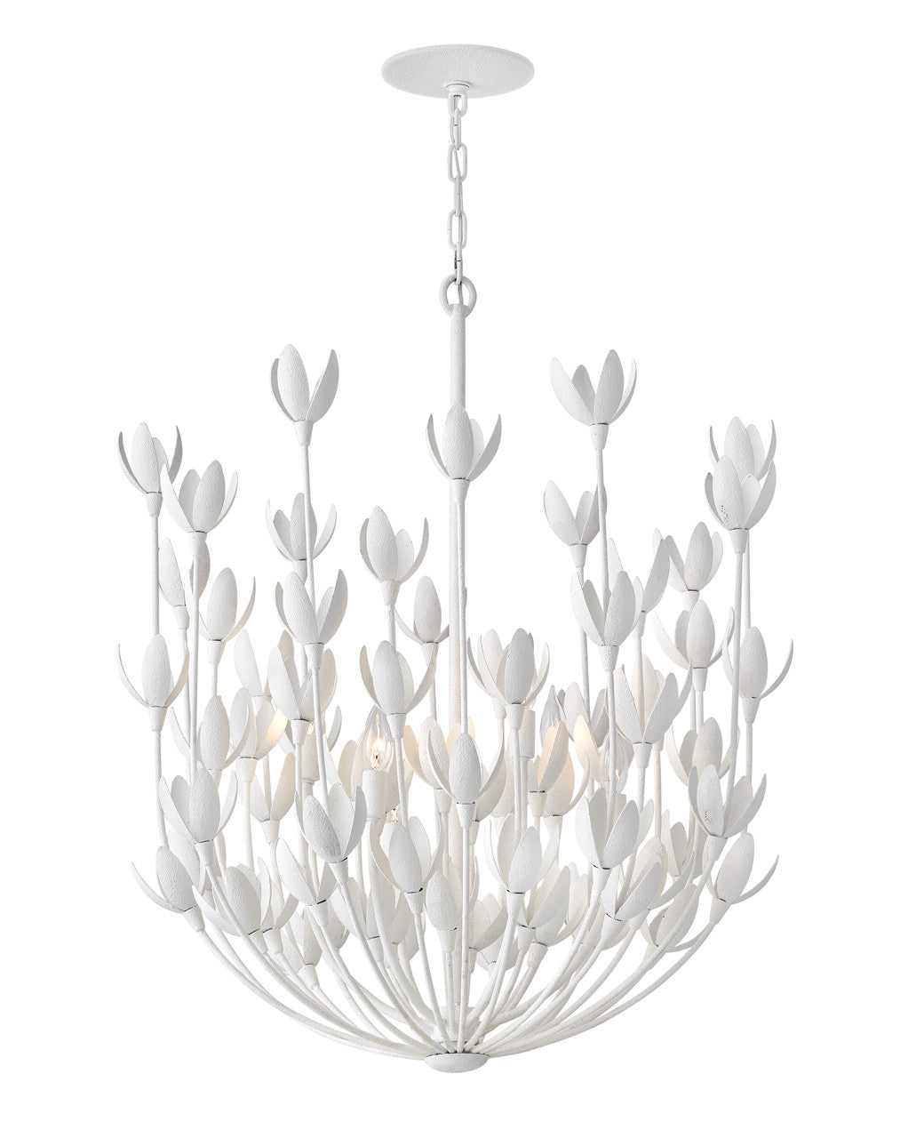 Hinkley Lighting Flora Large Multi Tier Textured Plaster 30016TXP