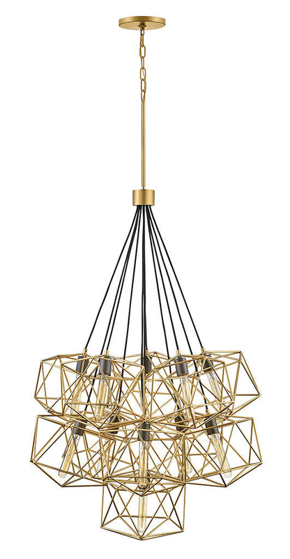 Hinkley Lighting Astrid Eleven Light Multi Tier Deluxe Gold 3029DG