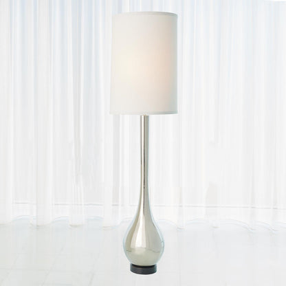 Global Views Bulb Floor Lamp Nickel 9.93168