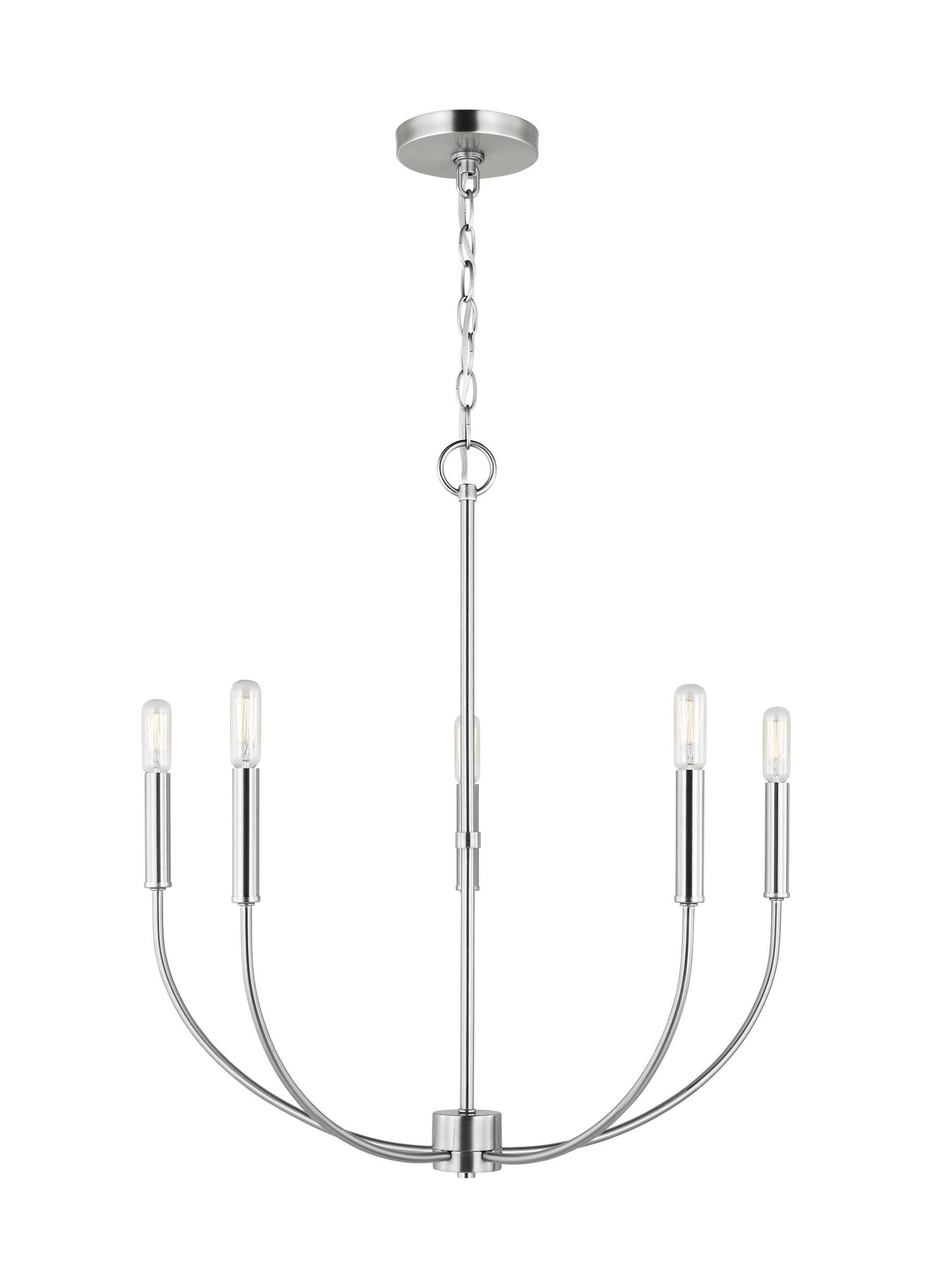 Visual Comfort Studio Chapman & Myers Bayview Double Left Sconce in Polished Nickel CW1102PN