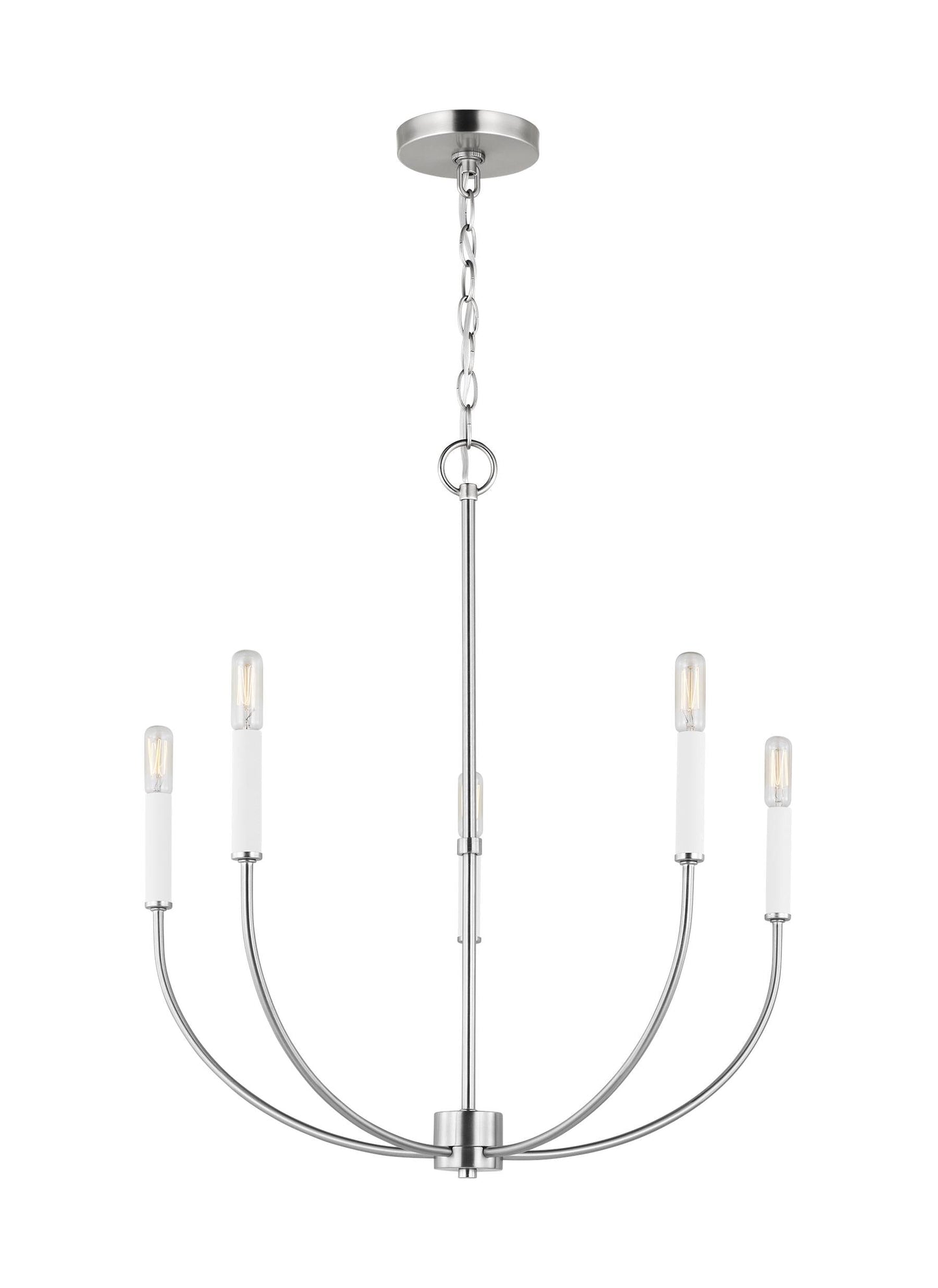 Visual Comfort Studio Chapman & Myers Bayview Double Left Sconce in Polished Nickel CW1102PN