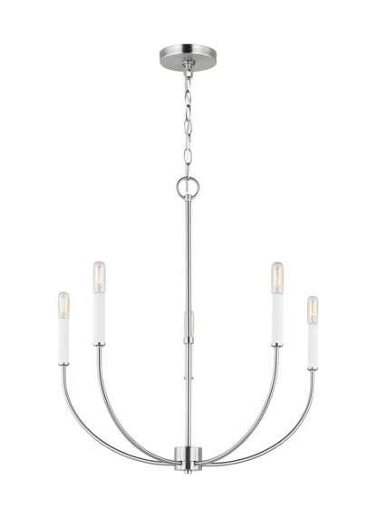 Visual Comfort Studio Chapman & Myers Bayview Double Left Sconce in Polished Nickel CW1102PN