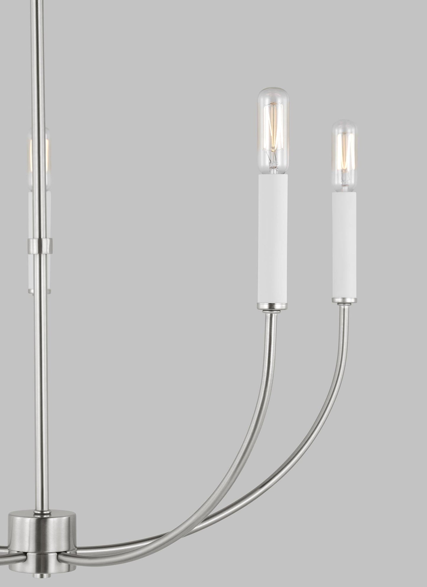 Visual Comfort Studio Chapman & Myers Bayview Double Left Sconce in Polished Nickel CW1102PN