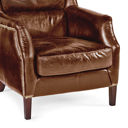 Regina Andrew Leather Garconniere Chair 32-1004VBR