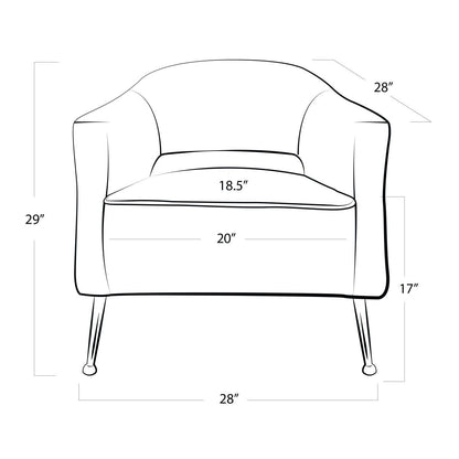 Regina Andrew Mimi Linen Chair 32-1120LIN