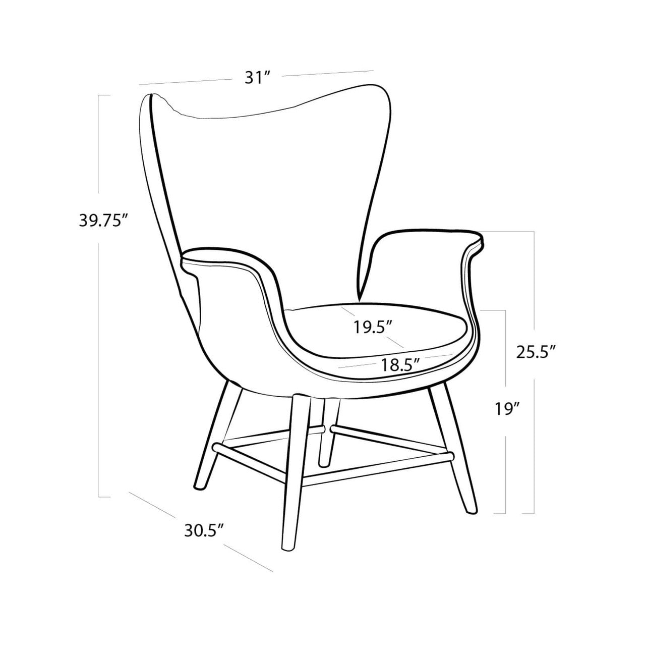 Regina Andrew Geneva Chair 32-1145