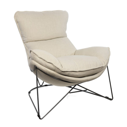 Regina Andrew Cocoon Chair in White 32-1181