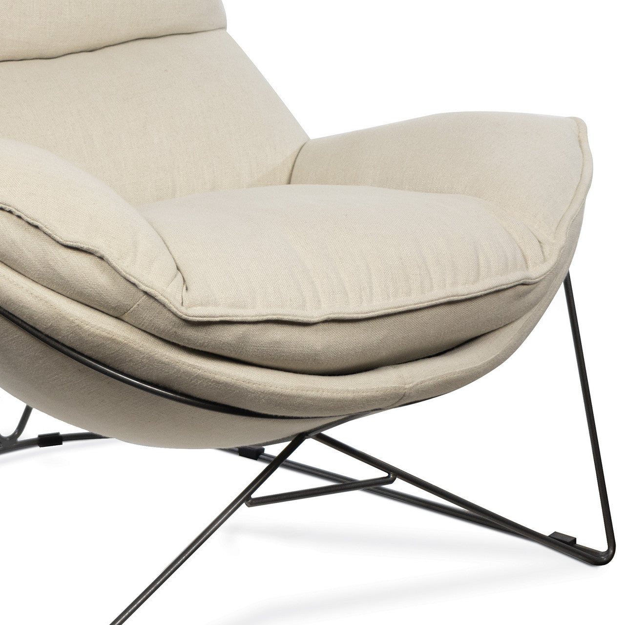 Regina Andrew Cocoon Chair in White 32-1181