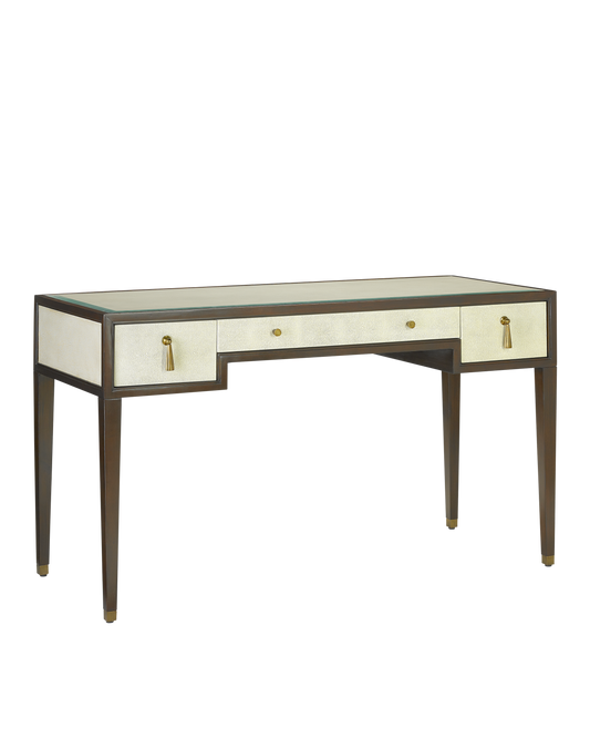 Currey & Co. Evie Shagreen Desk 3000-0157