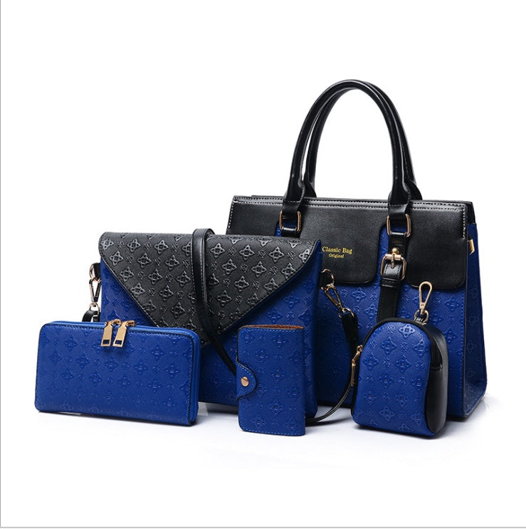 Dahlia Classic Bag Luxury Leather Handbags Set in 4 Colors