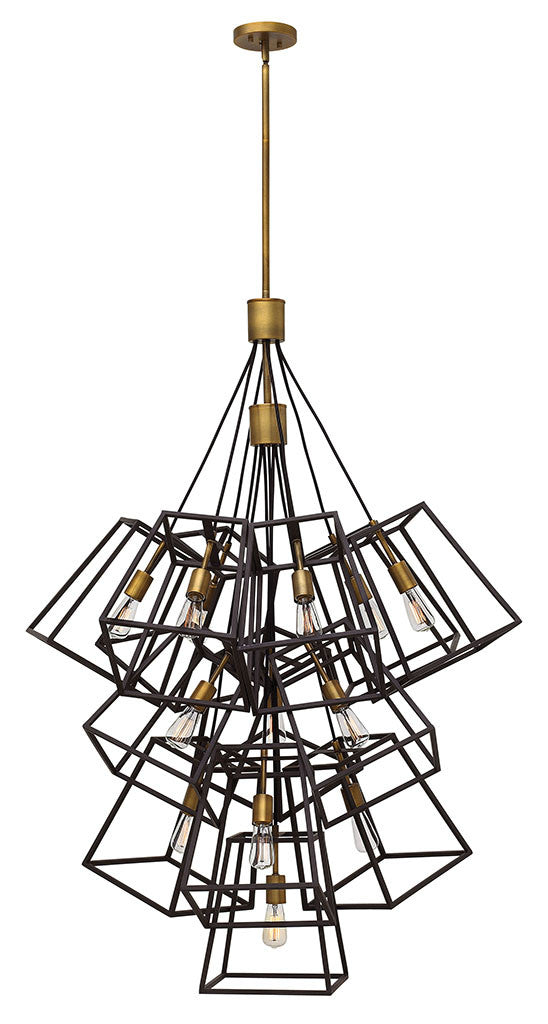 Hinkley Lighting Fulton Thirteen Light Multi Tier Bronze 3358BZ