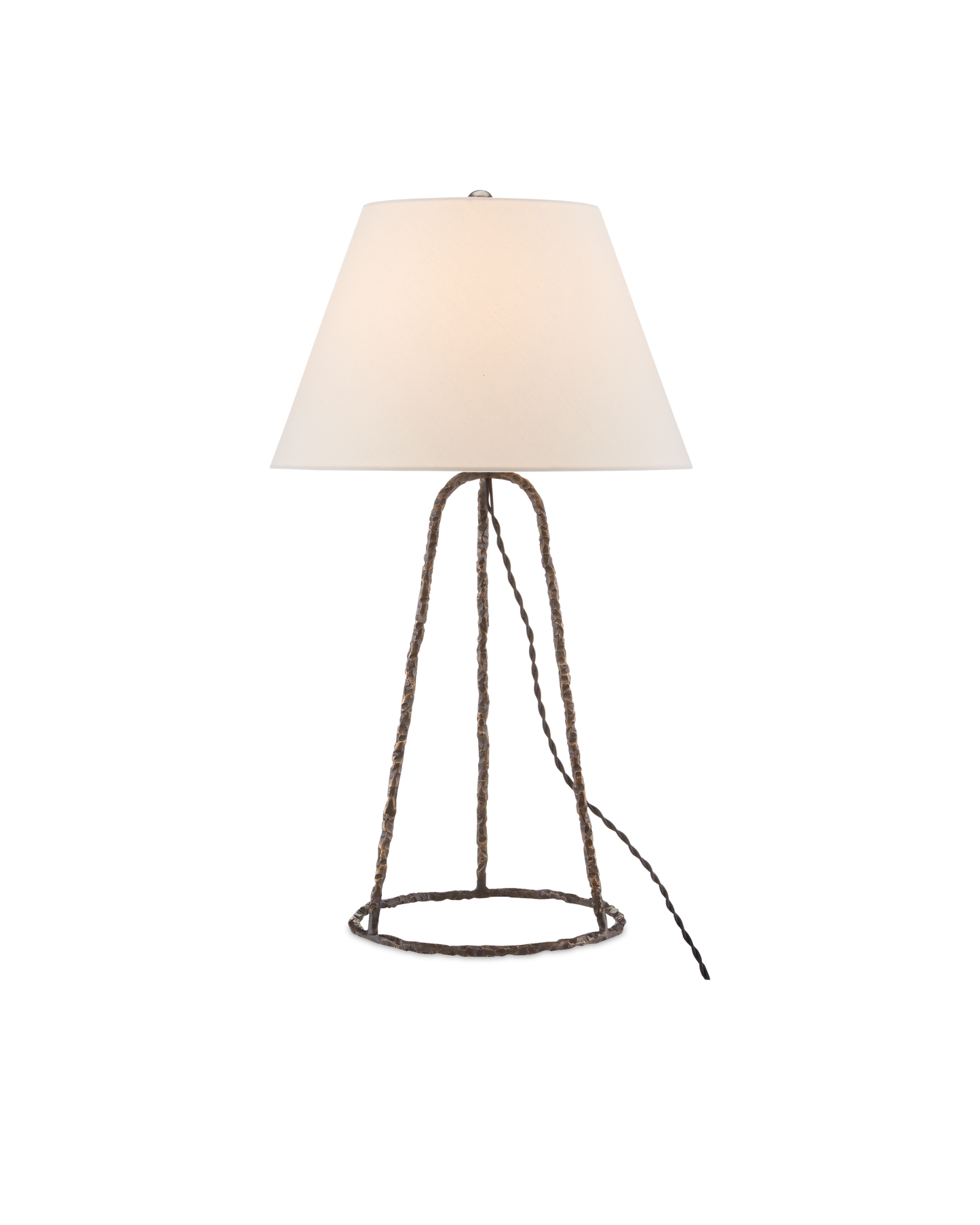 Currey & Co. Annetta Brass Table Lamp 6000-0731