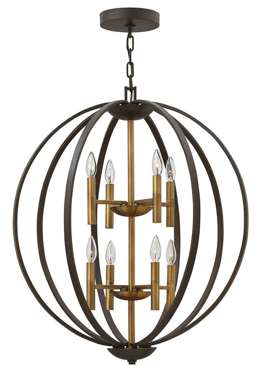 Hinkley Lighting Euclid Large Two Tier Orb Spanish Bronze 3468SB