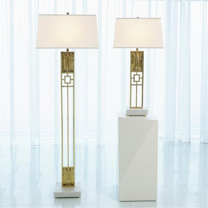 Global Views Republic Table Lamp-Brass 9.93398