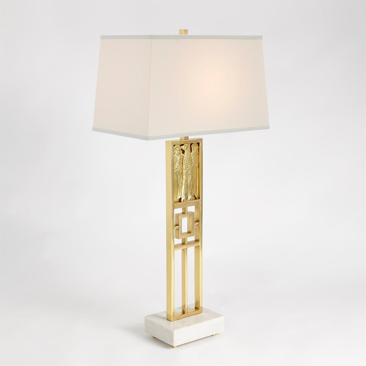 Global Views Republic Table Lamp-Brass 9.93398