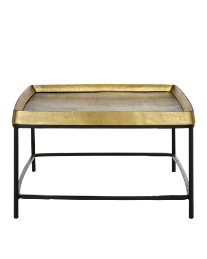 Currey & Co. Tanay Brass Cocktail Table 4000-0151