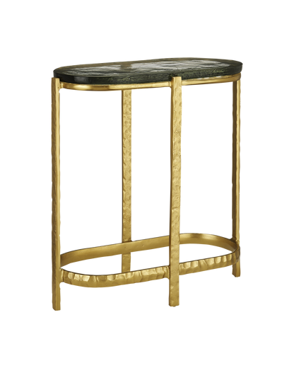 Currey & Co. Acea Gold Side Table 4000-0158