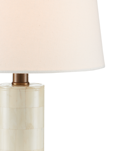 Currey & Co. Osso White Table Lamp 6000-0760