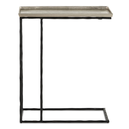 Currey & Co. Boyles Silver C Table 4000-0134