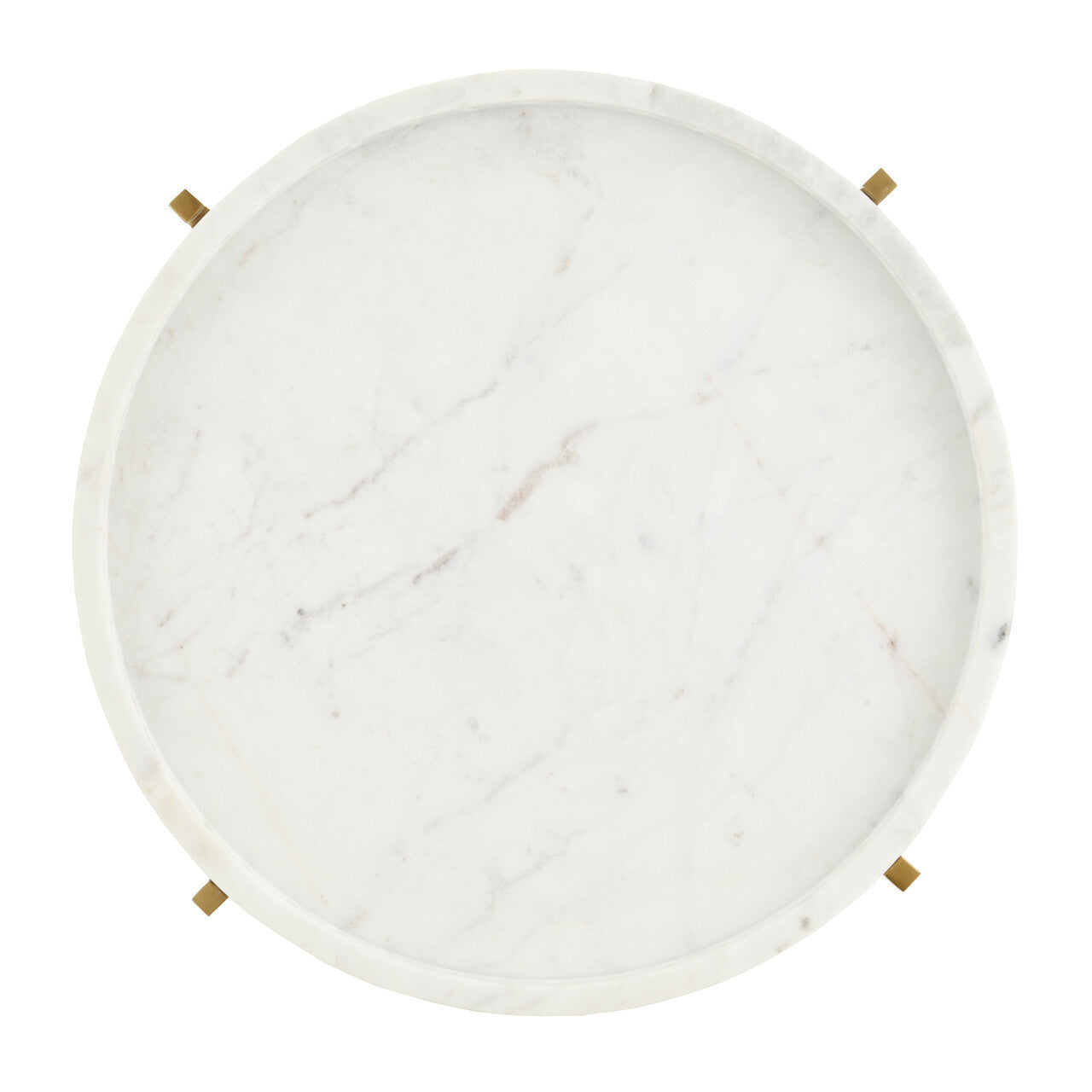 Currey & Co. Freya Marble Accent Table 4000-0146